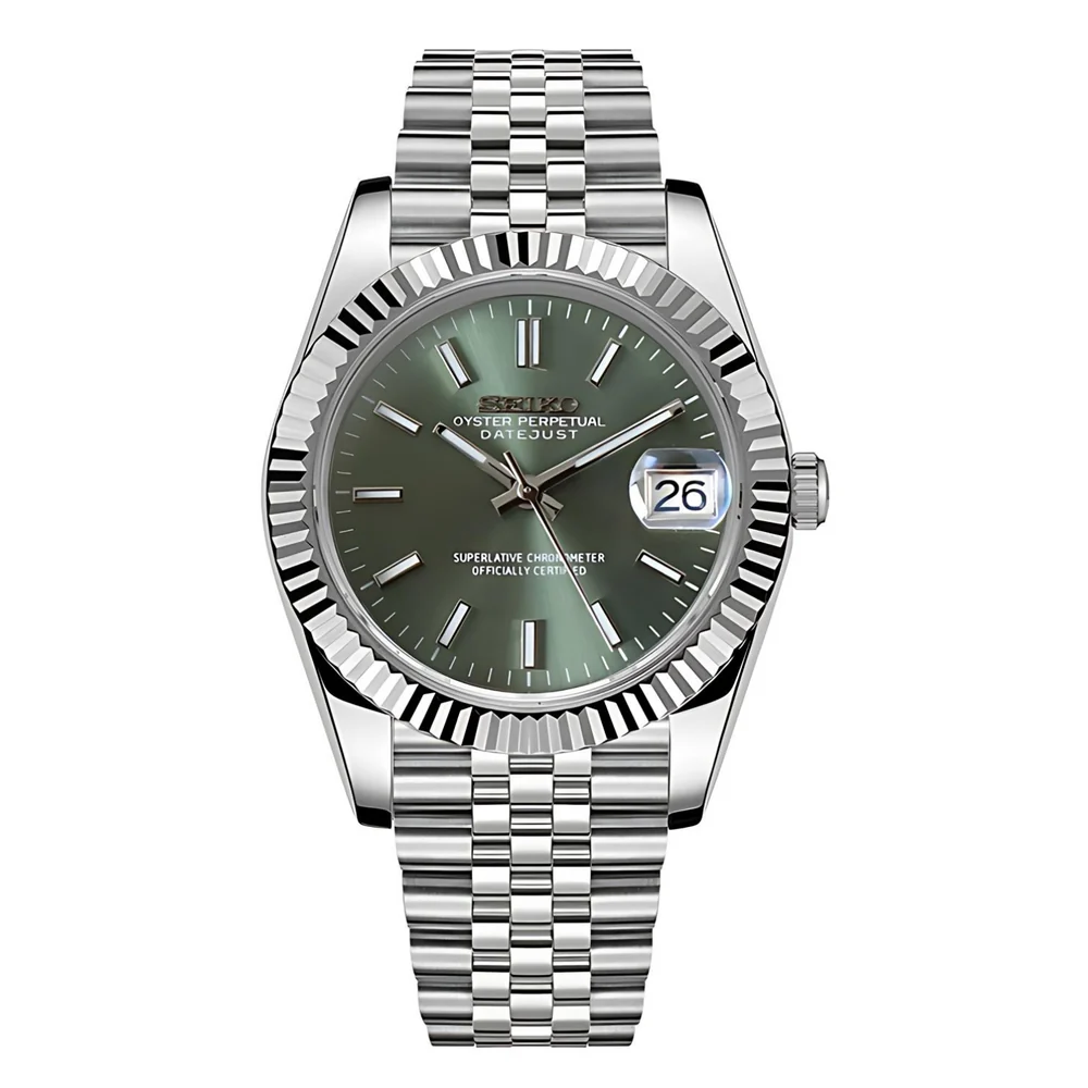 Seiko Datejust Verde menta